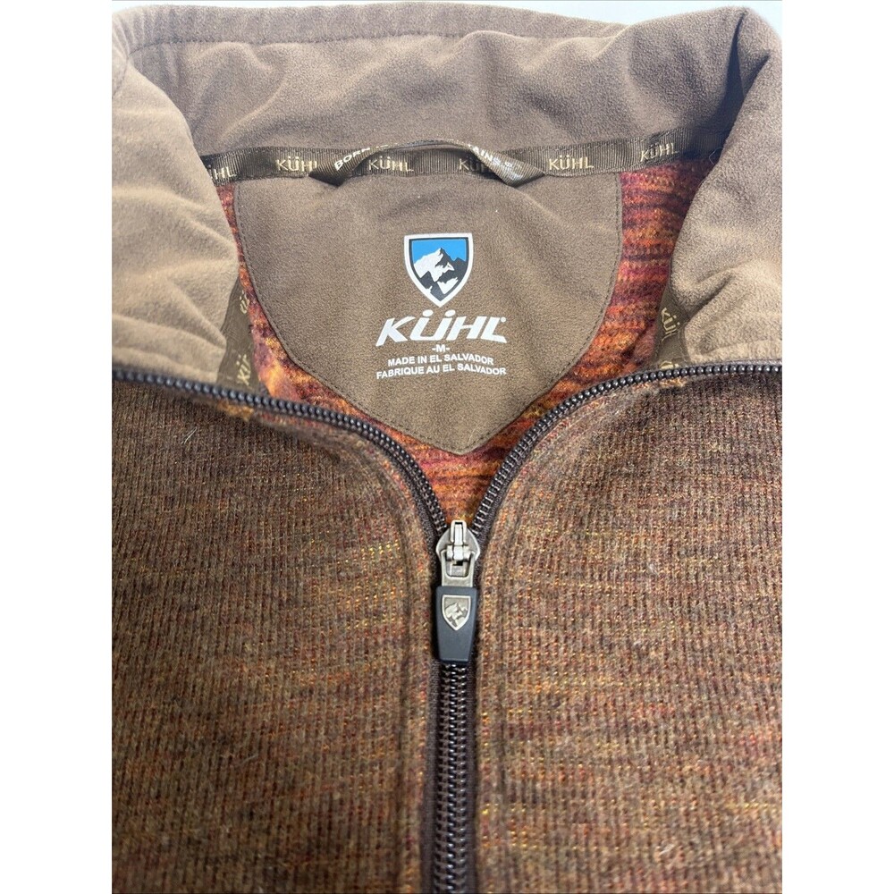 Kuhl Chianti Fleece 1/4 Zip Sweater Men’s M Wool Blend Hiking Outdoor - Picture 3 of 12
